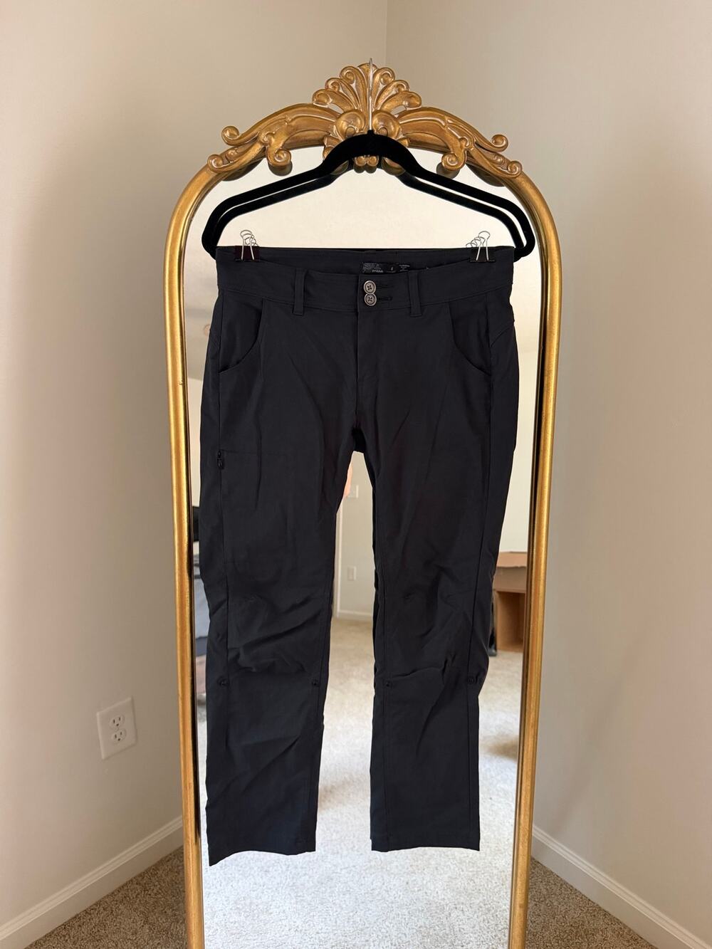 Prana Halle Dark Gray Hiking Pants